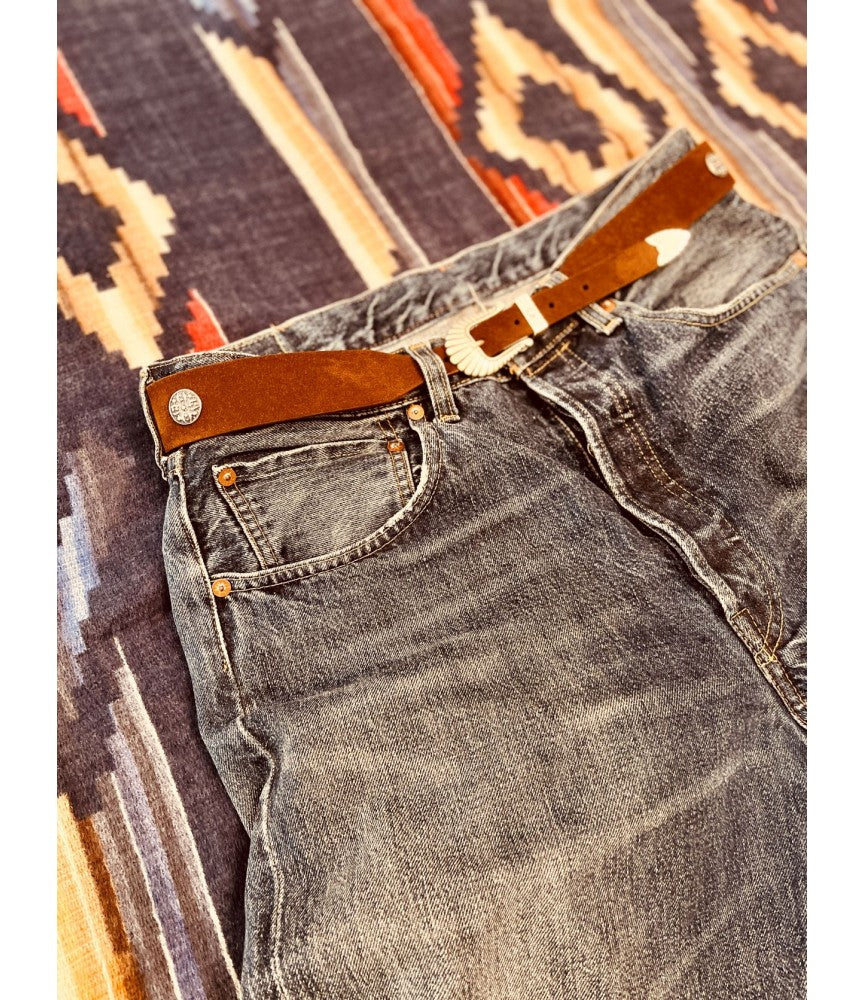 Cochise dark brown suede