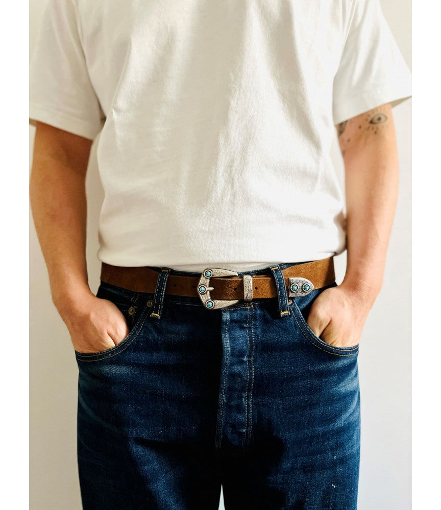 Dave turchese cigar suede