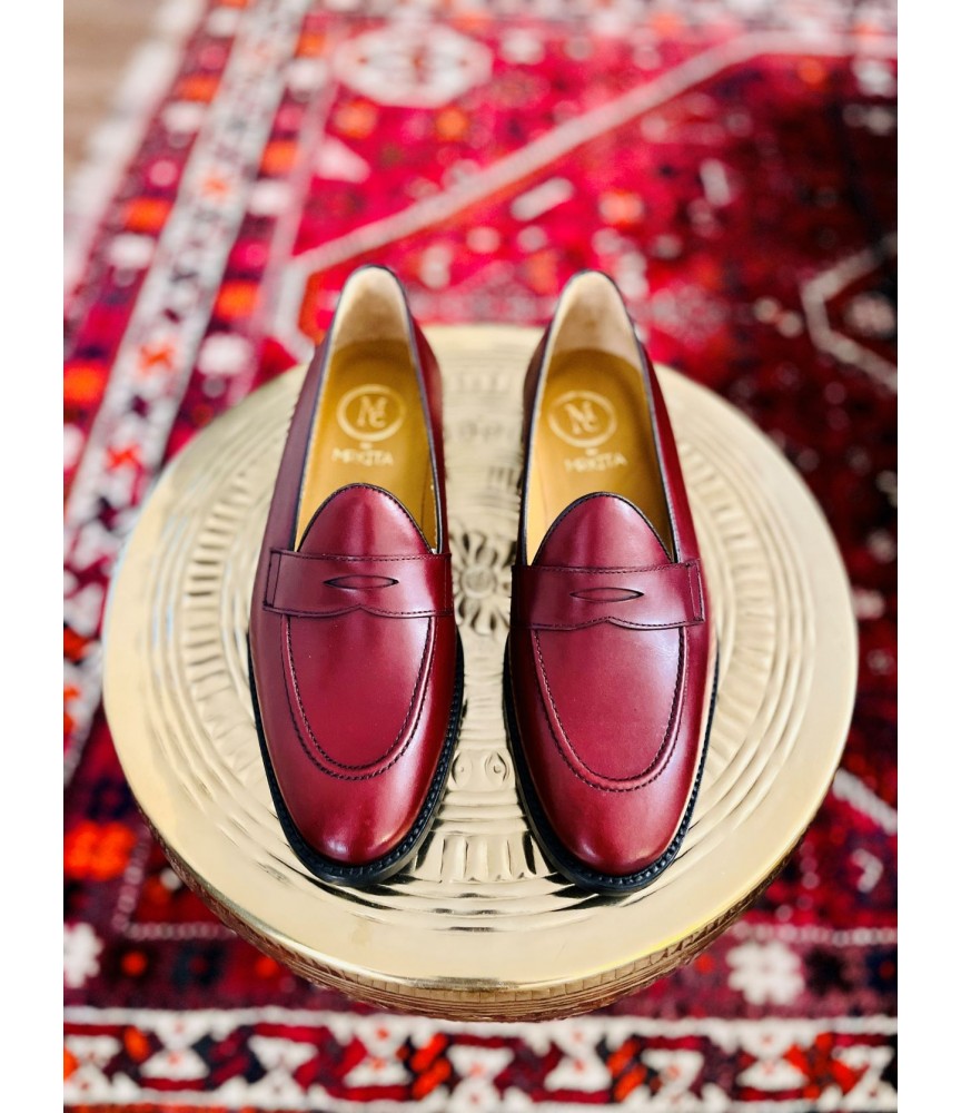 Henry Lakuna burgundy leather