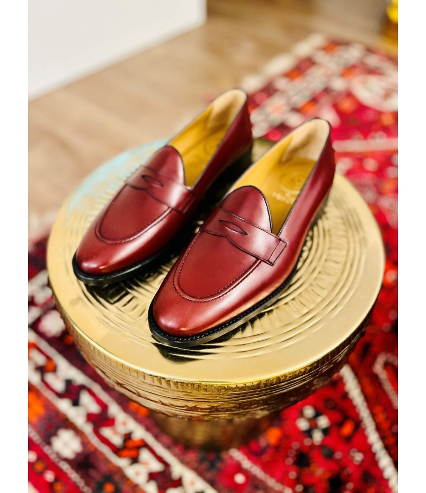 Henry Lakuna burgundy leather