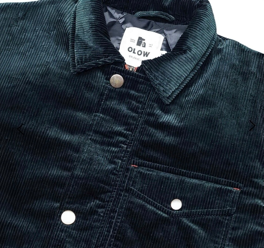 DARK GREEN FERGUS COAT