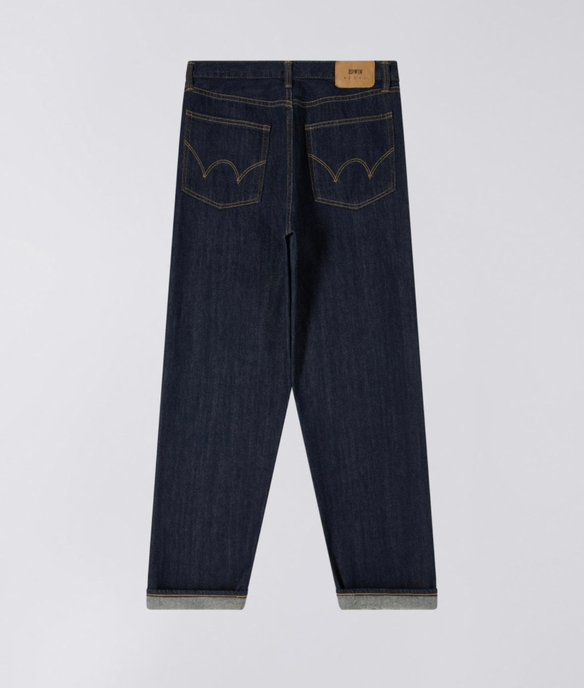 Edwin loose fit lightweight- blu rinsed