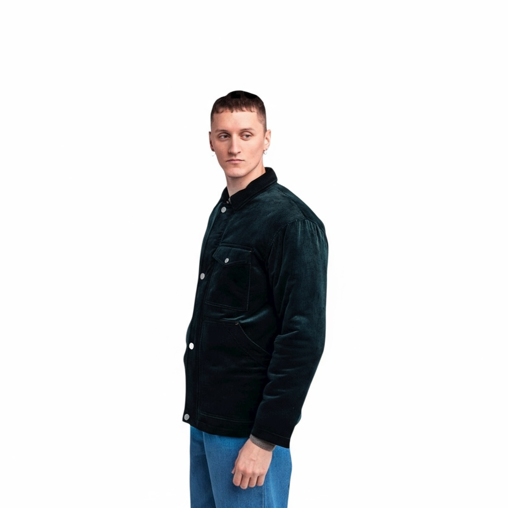 DARK GREEN FERGUS COAT