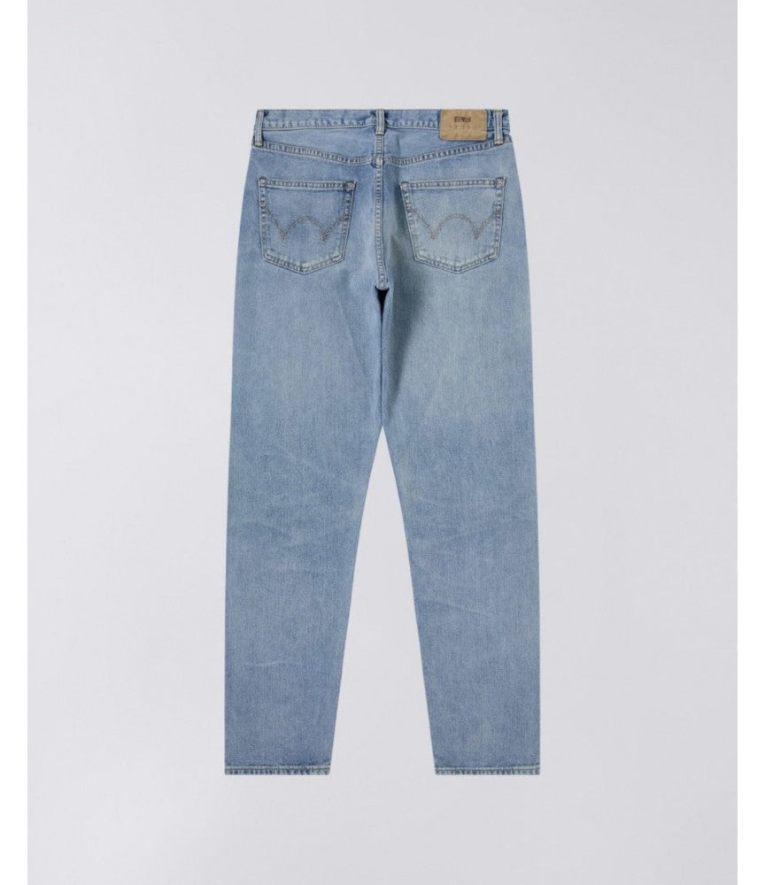 Edwin regular tapered jeans - blu light used