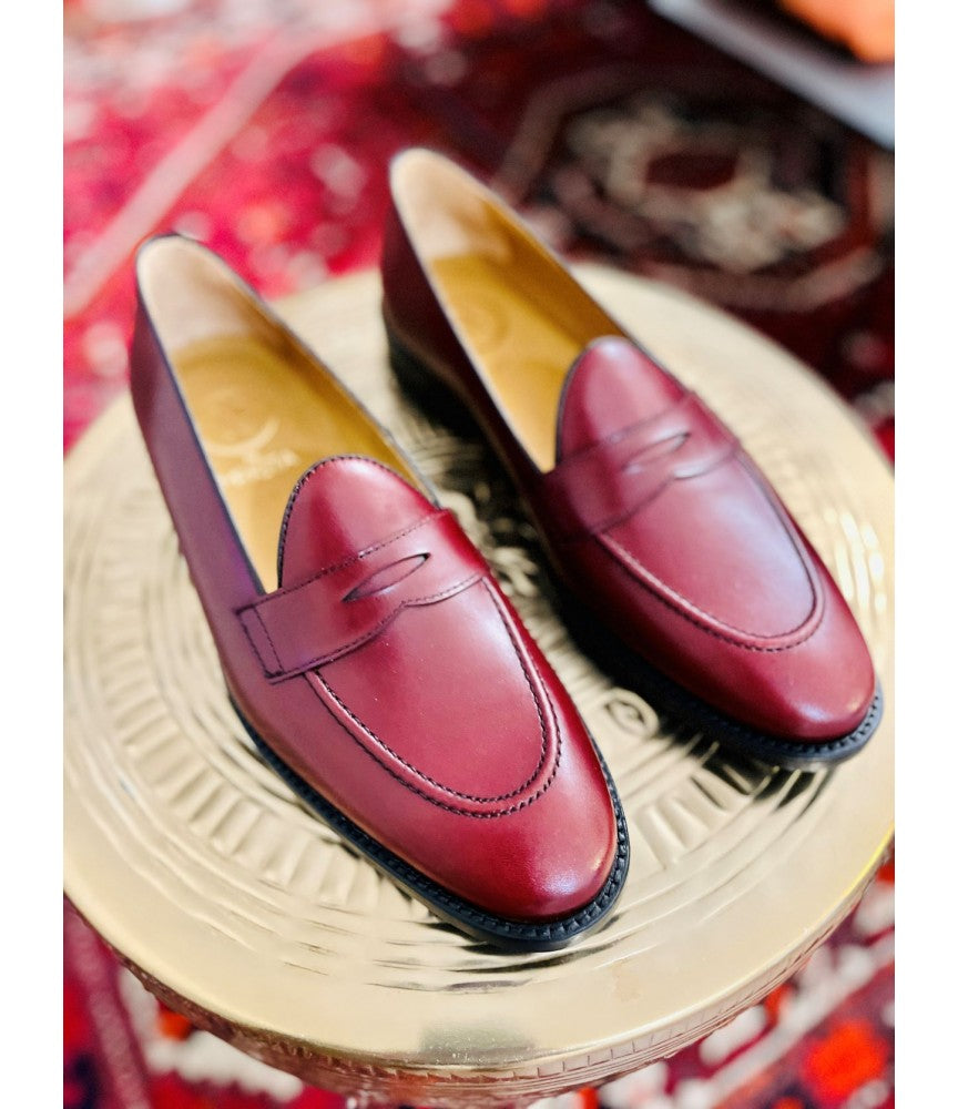 Henry Lakuna burgundy leather