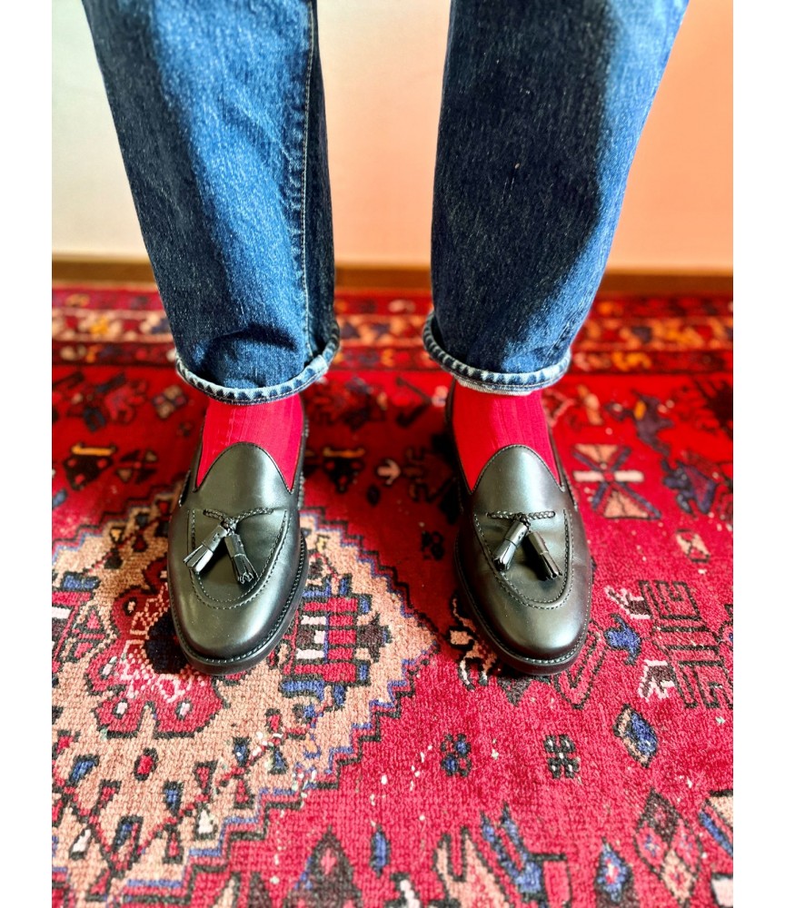 Lakuna black leather