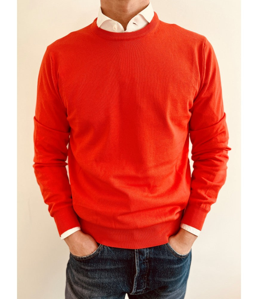 Cochi crewneck arancio