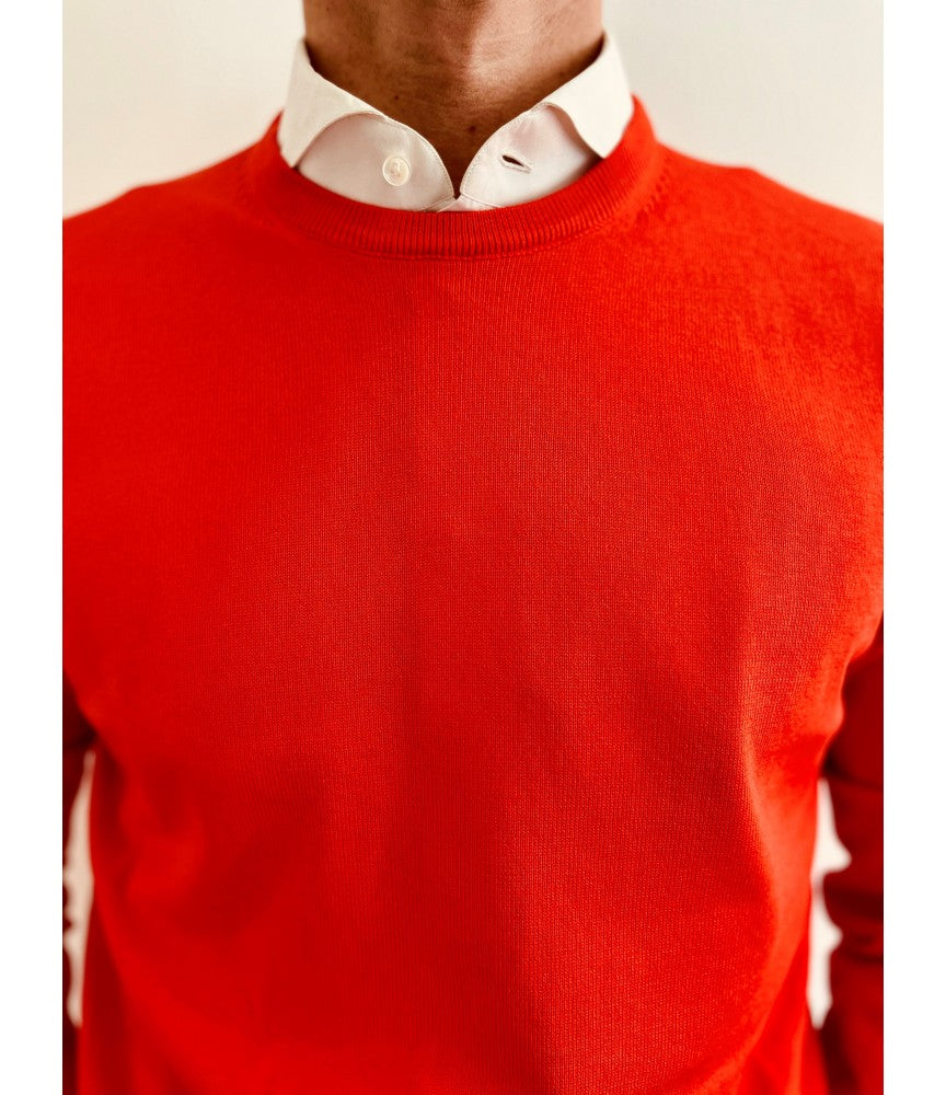 Cochi crewneck arancio