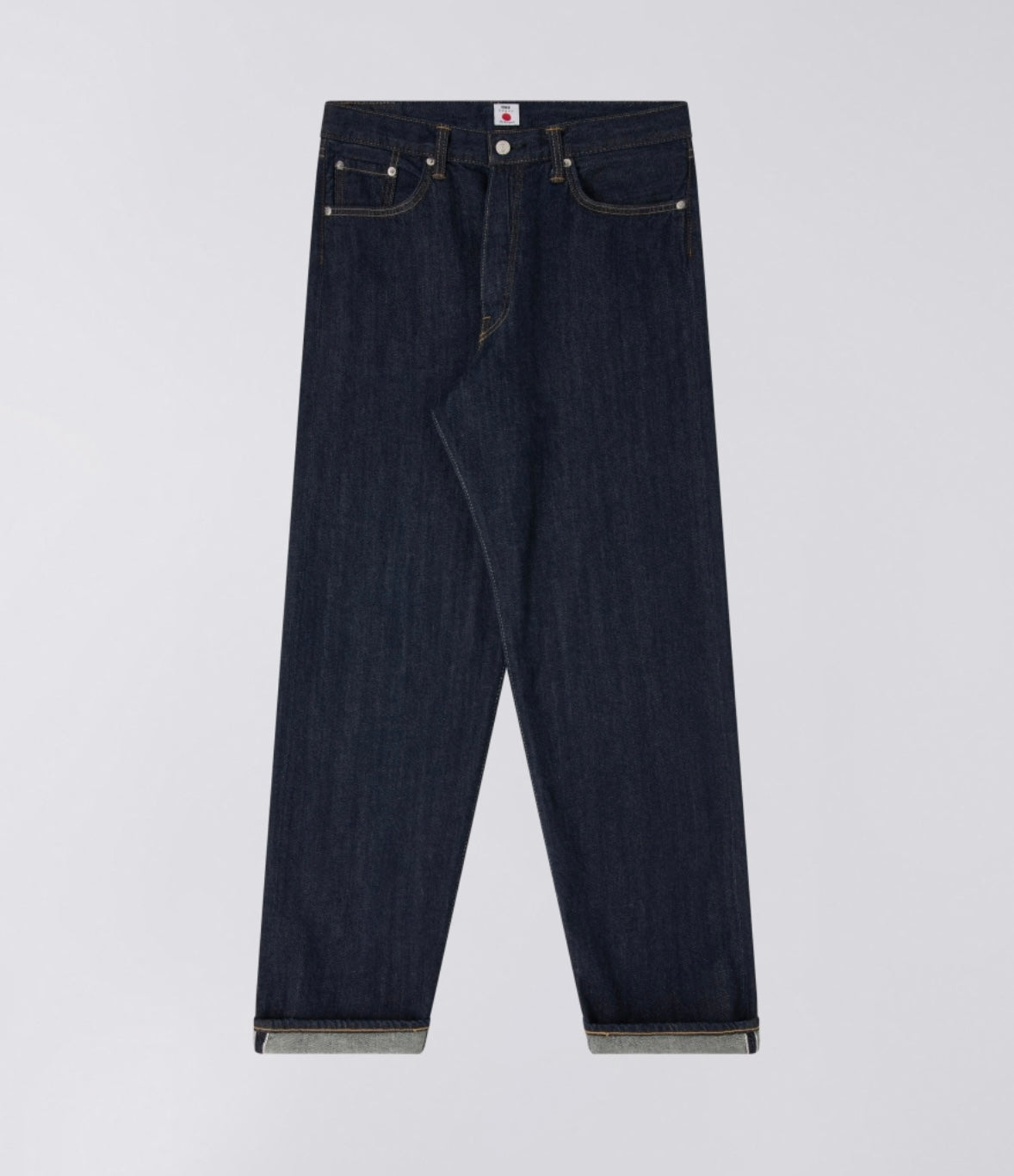 Edwin loose fit lightweight- blu rinsed