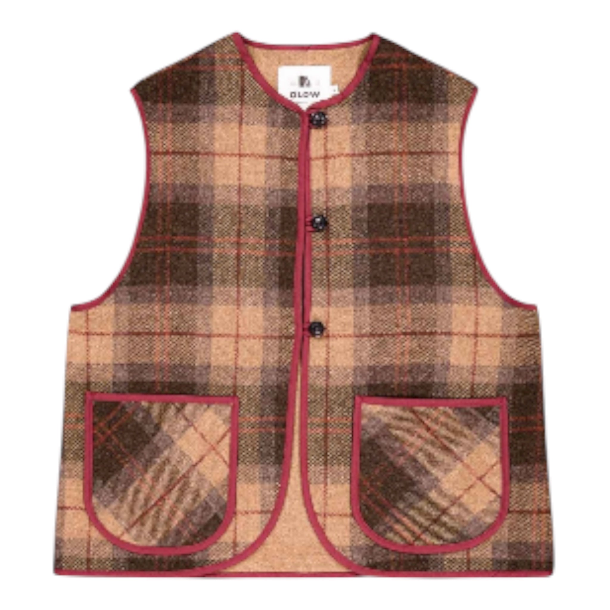 SLEEVELESS SHEPHERD JACKET