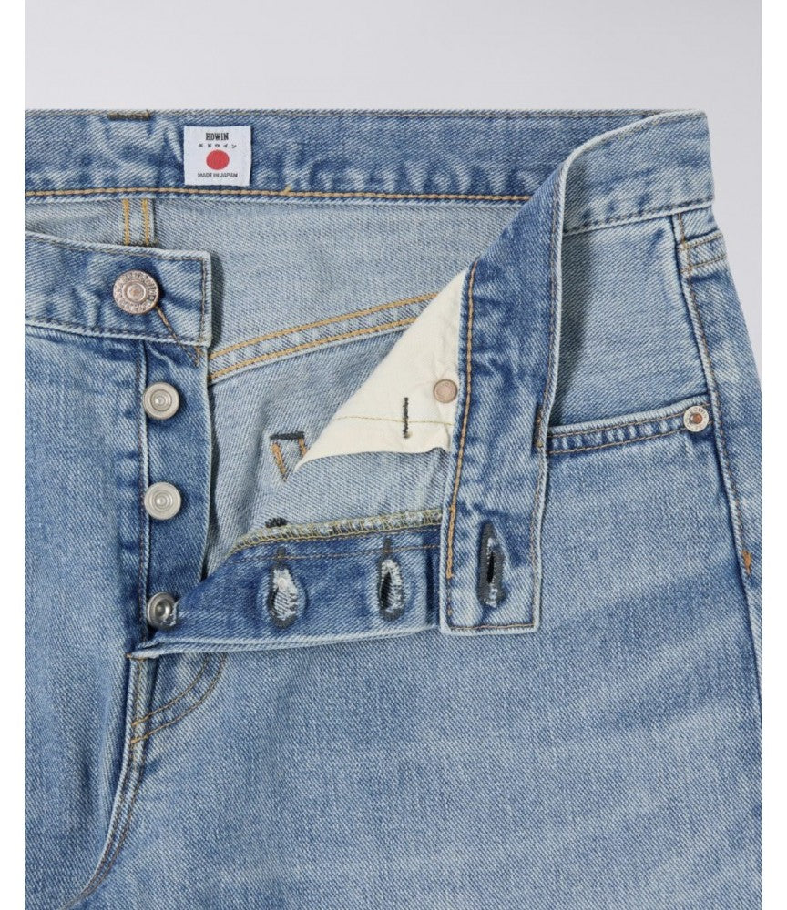 Edwin regular tapered jeans - blu light used