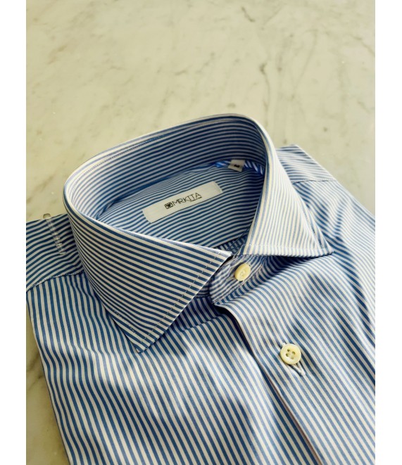 New York White and Blue Stripes