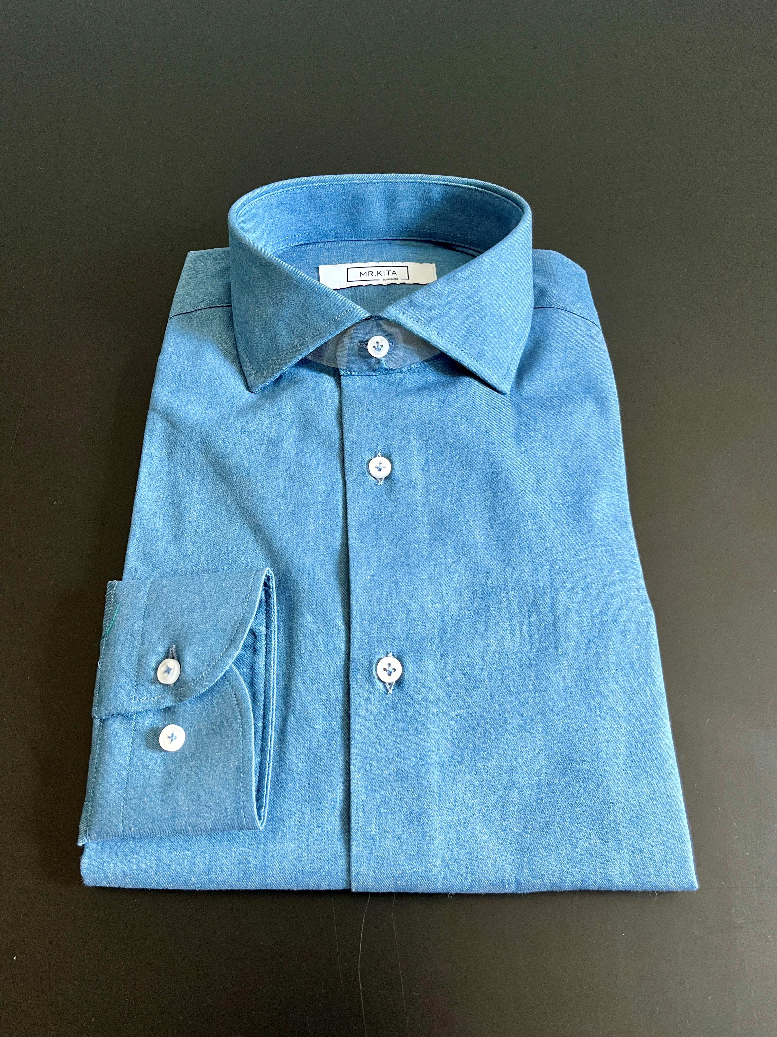 Bonny Classic Blue Denim Shirt